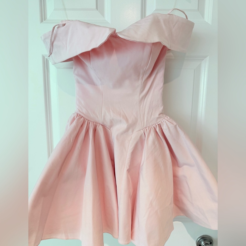 House Of CB Elida Ballerina Pink mini dress XS/ Cup A-C/ Regular Length - Picture 3 of 5